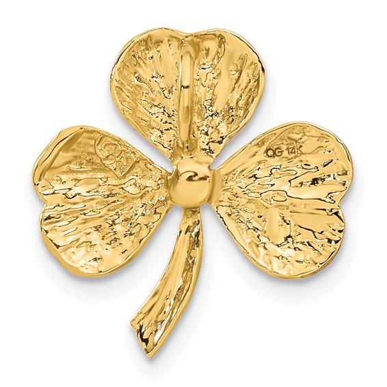 Gold Polished Clover Pendants