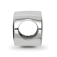 Sterling Silver LogoArt 15.25mm Alpha Chi Omega Sorority Greek Letters Enameled Oval Bead view 2