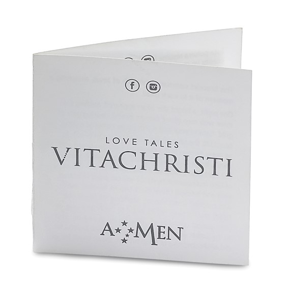 AMEN Sterling Silver Jesus' Story Multi Glass Pearl Onyx Agate Crystals Cross 6 Inch Fancy Lobster Clasp Bracelet with 2 inch Extender