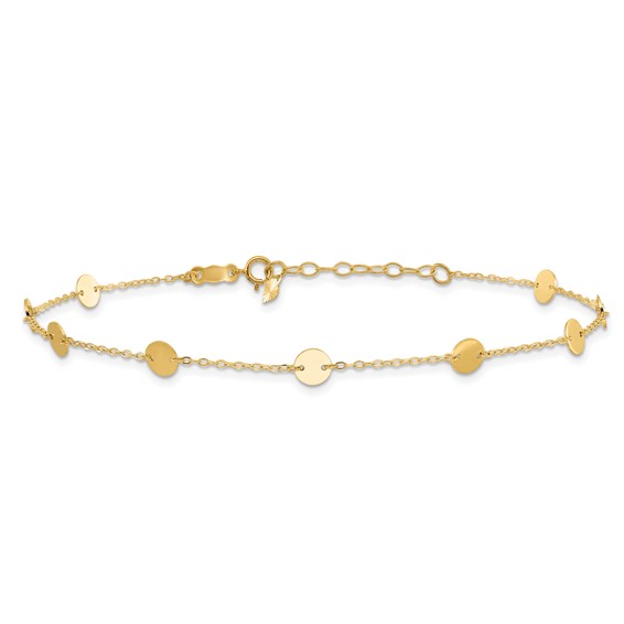 Gold Fancy Anklets