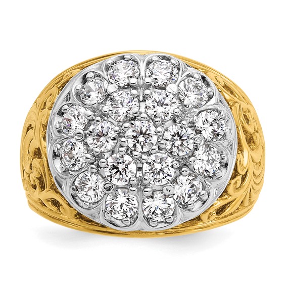 Gold Men's Diamond Rings