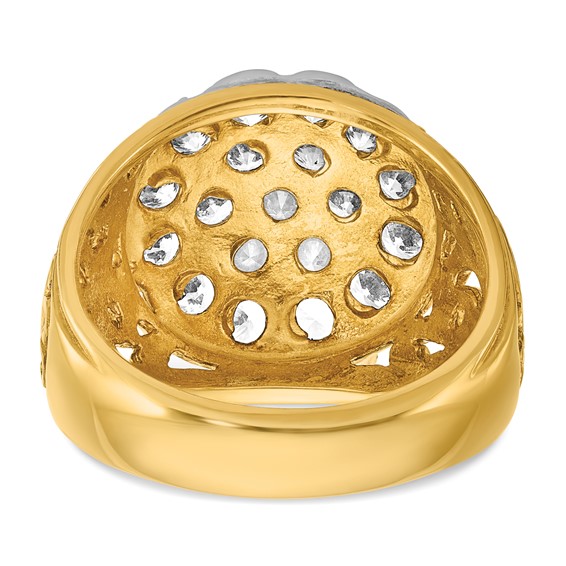 Gold Men's Diamond Rings