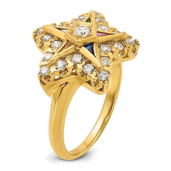 Women's Eastern Star Masonic Rings