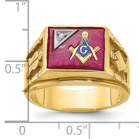 Men's Masonic Rings