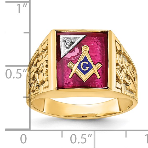 Men's Masonic Rings