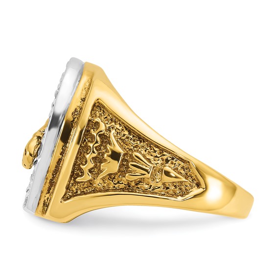 Men's Diamond Horseshoe Rings