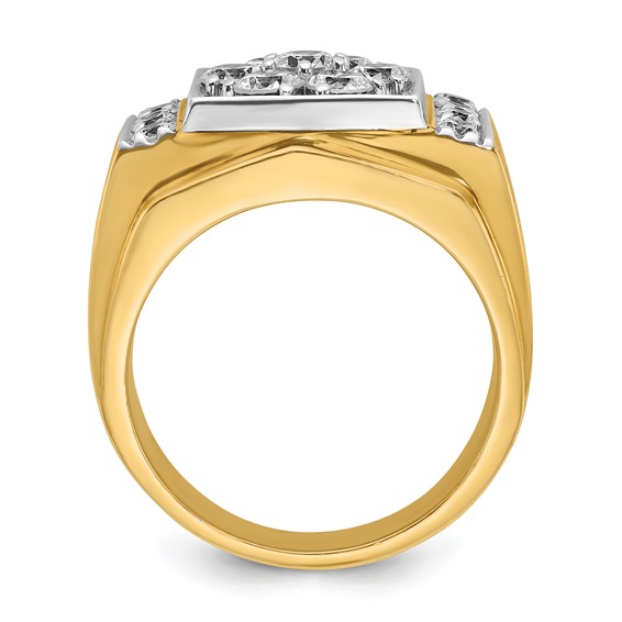 Gold Men's Diamond Rings