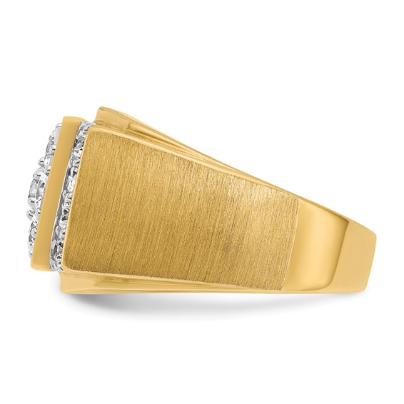 Gold Men's Diamond Rings