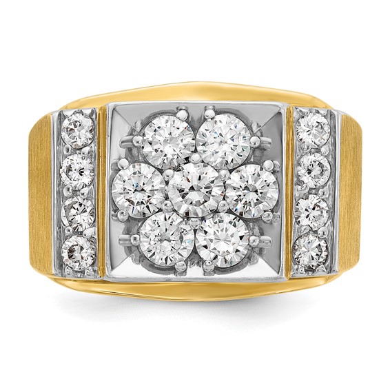 Gold Men's Diamond Rings