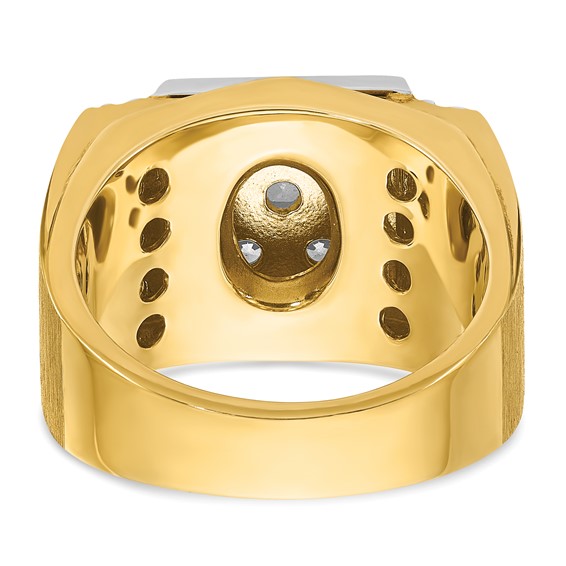 Gold Men's Diamond Rings