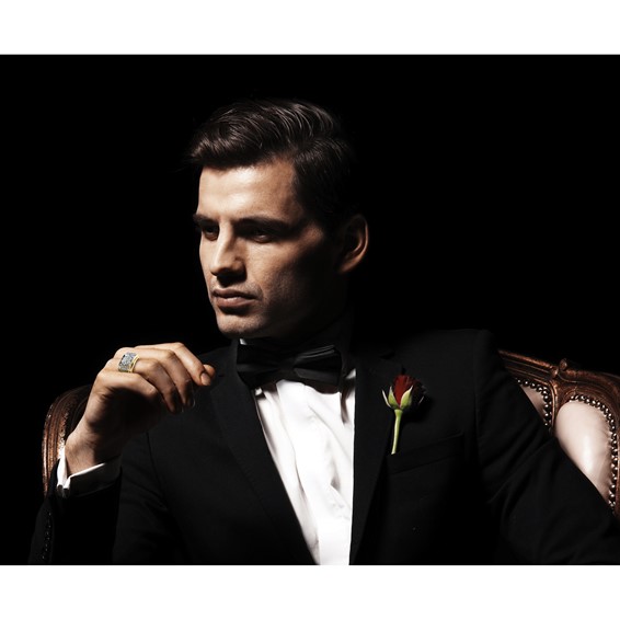 Gold Men's Diamond Rings