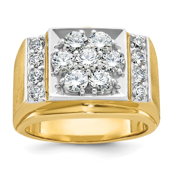 Gold Men's Diamond Rings