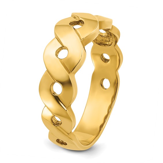 IB Goodman 14k Mens Infinity Design Ring