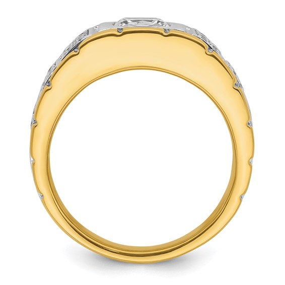 Gold IBGoodman Diamond Mens Rings