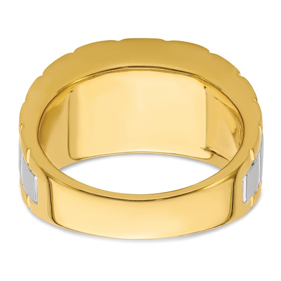 Gold IBGoodman Diamond Mens Rings
