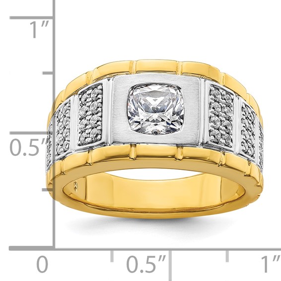 Gold IBGoodman Diamond Mens Rings