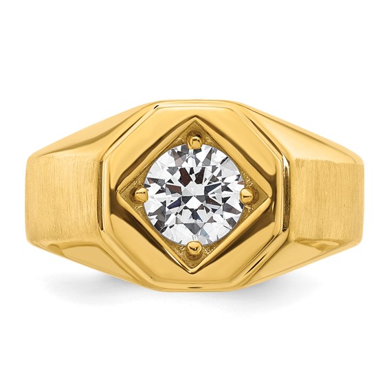 Gold IBGoodman Diamond Mens Rings