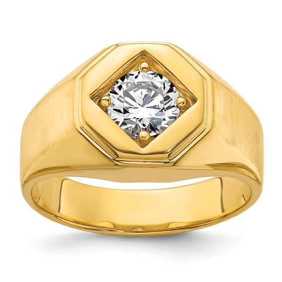 Gold IBGoodman Diamond Mens Rings