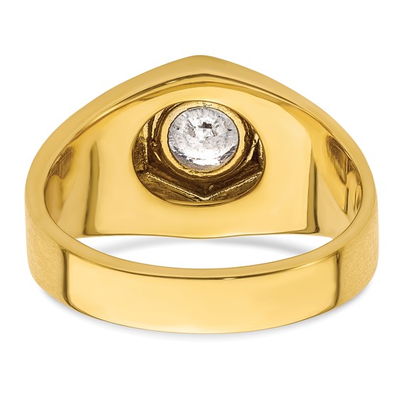 Gold IBGoodman Diamond Mens Rings