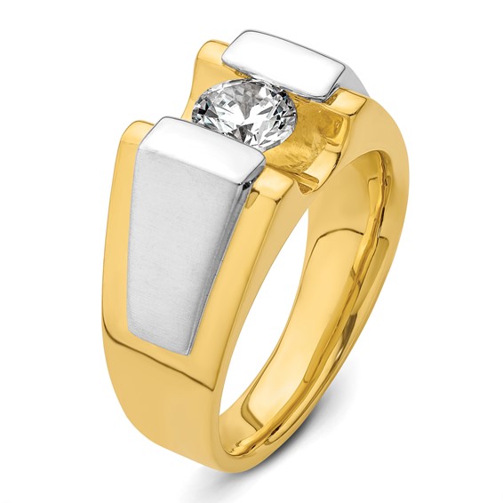 Gold IBGoodman Diamond Mens Rings