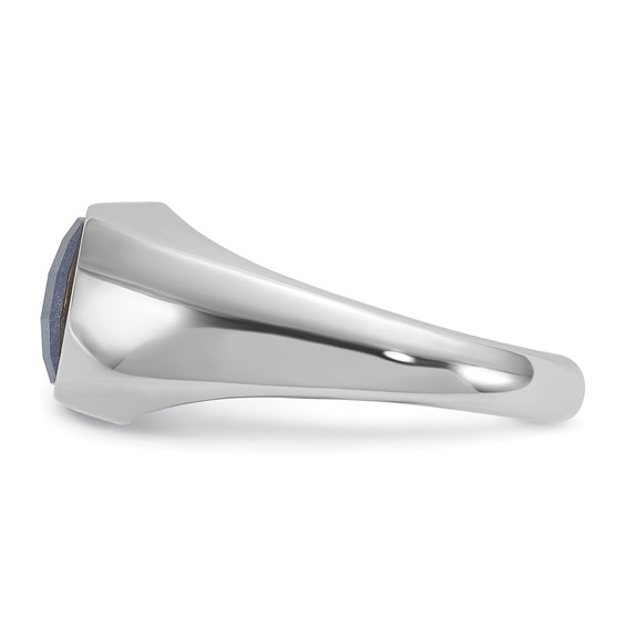 IBGoodman Men's Gemstone Doublet Stone Rings