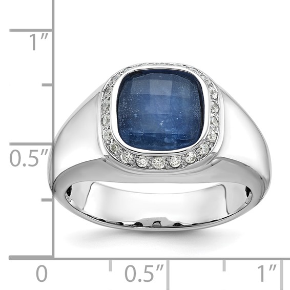 Men's Gemstone and Diamond Rings