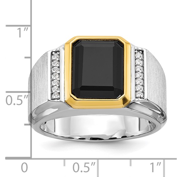 Men's Gemstone and Diamond Rings