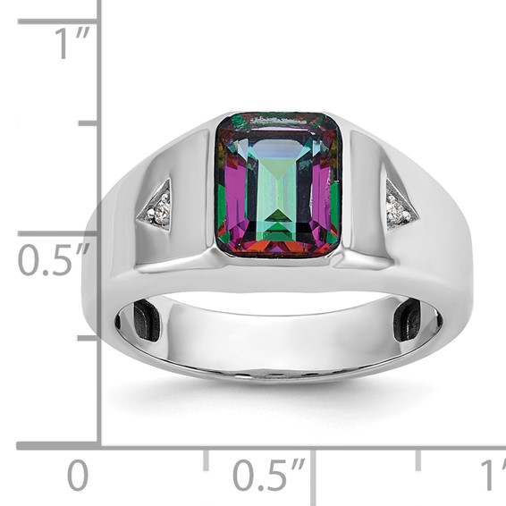 10kw Mystic Fire Topz and Diamond Ring Mounting
