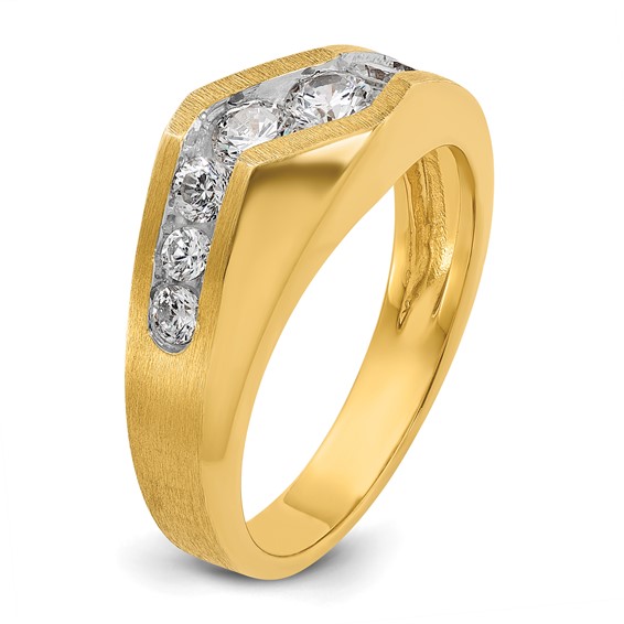 Gold Men's Diamond Rings
