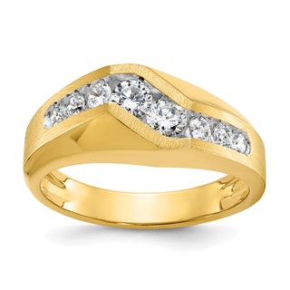 Gold Men's Diamond Rings