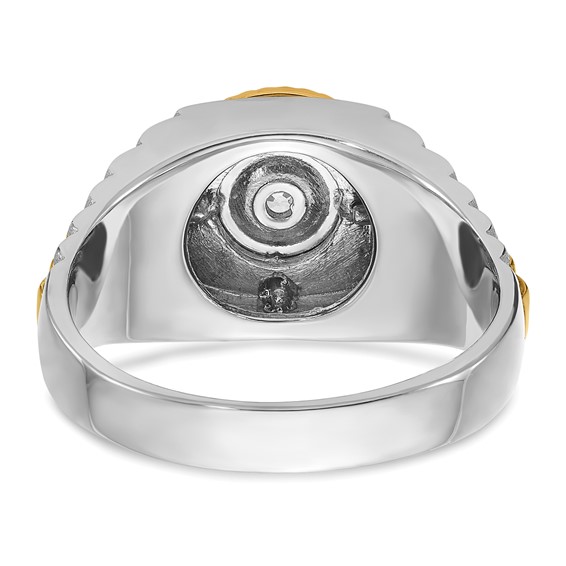 Gold Men's Diamond Rings