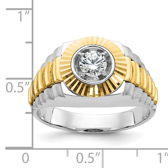 Gold Men's Diamond Rings