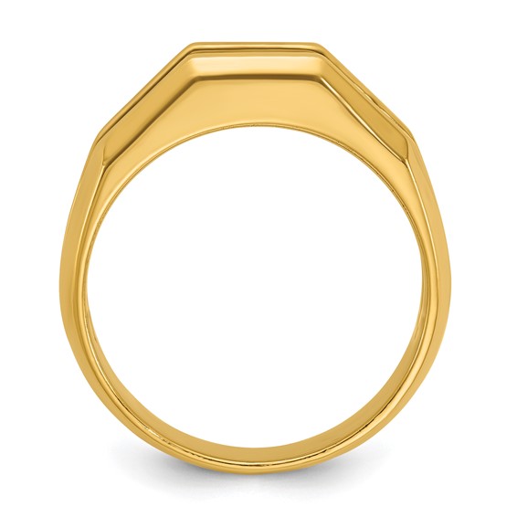 Gold Men's Diamond Rings