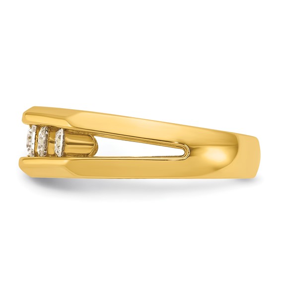Gold Men's Diamond Rings