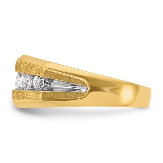 Gold Men's Diamond Rings
