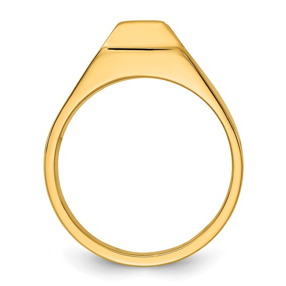 IB Goodman 14k Mens Polished Diamond Ring Mounting