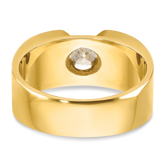 IB Goodman 14k Mens 1/2 carat Diamond Complete Ring