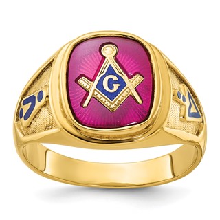 Men's Masonic Rings