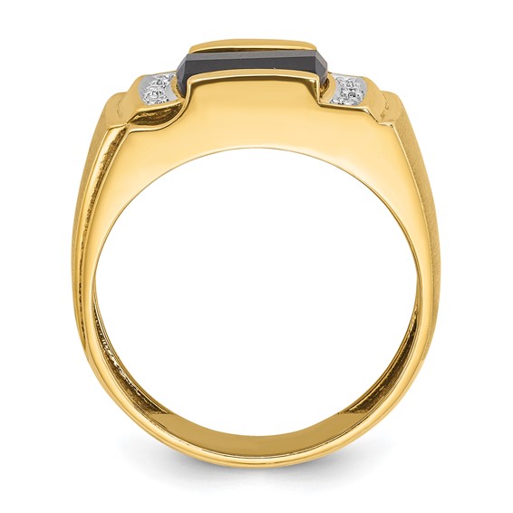 Men's Gemstone and Diamond Rings