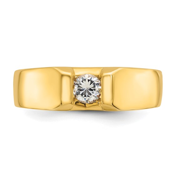 IB Goodman 14k Mens 1/3 carat Diamond Complete Ring