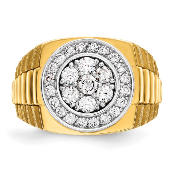 Gold Men's Diamond Rings