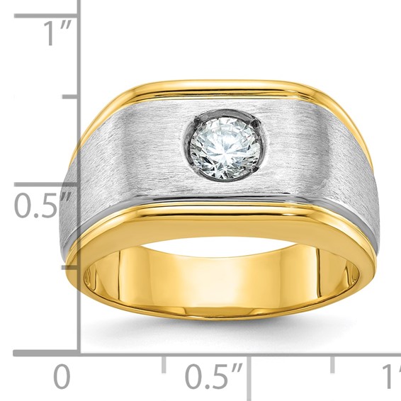 14k Two-tone Fancy Ring