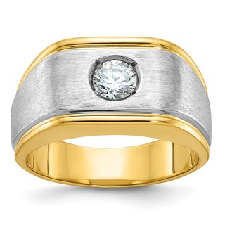 14k Two-tone Fancy Ring