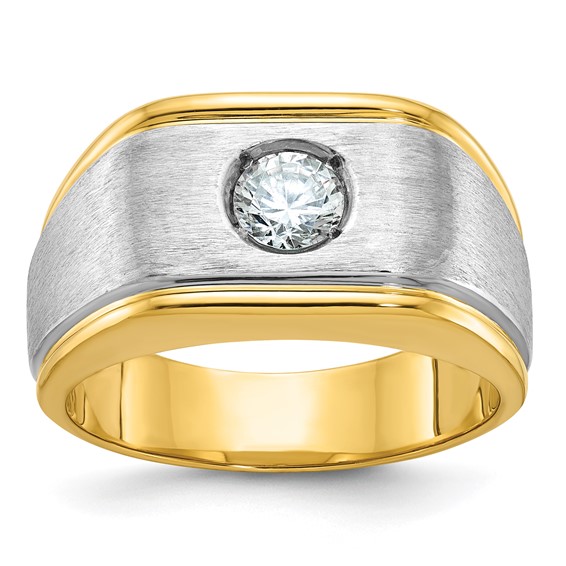 14k Two-tone Fancy Ring