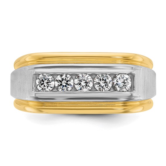 Gold Men's Diamond Rings