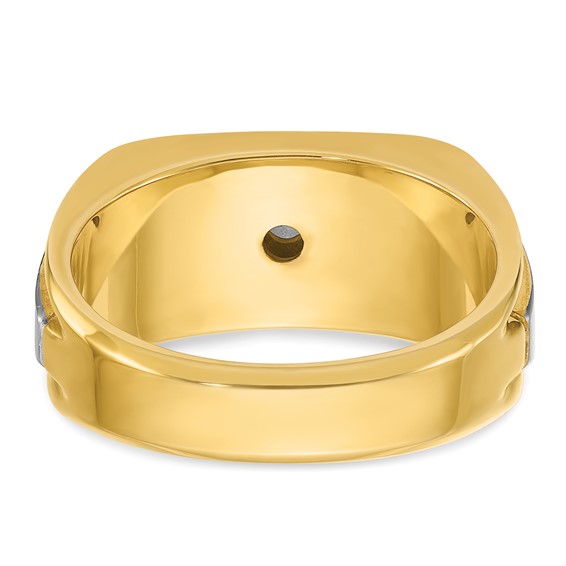 Gold Men's Diamond Rings