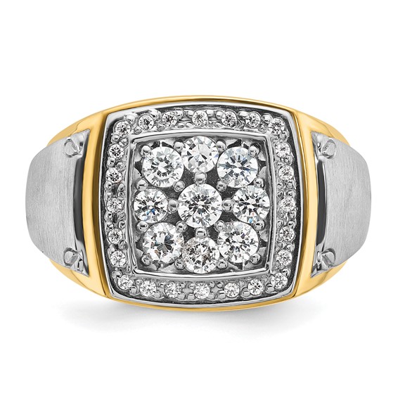 Gold IBGoodman Diamond Mens Rings