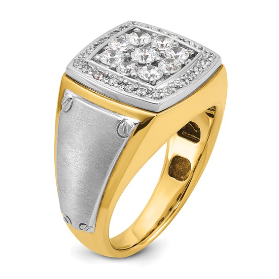 Gold IBGoodman Diamond Mens Rings