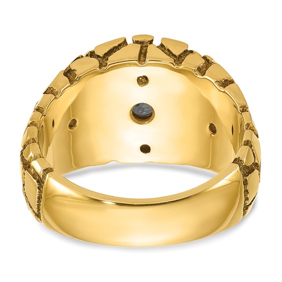 Gold IBGoodman Diamond Mens Rings