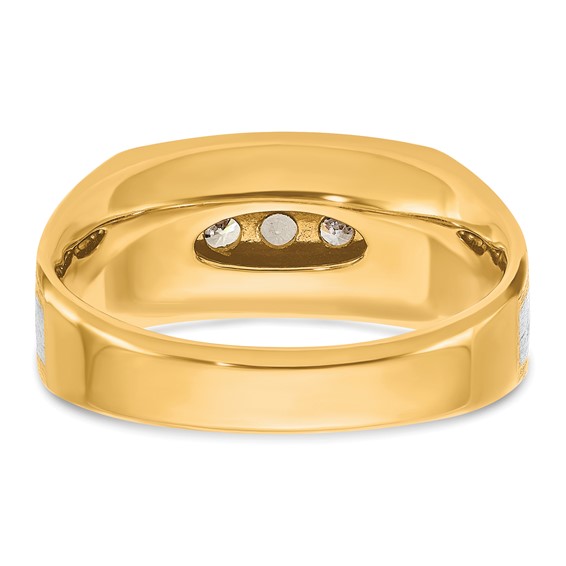 Gold Men's Diamond Rings